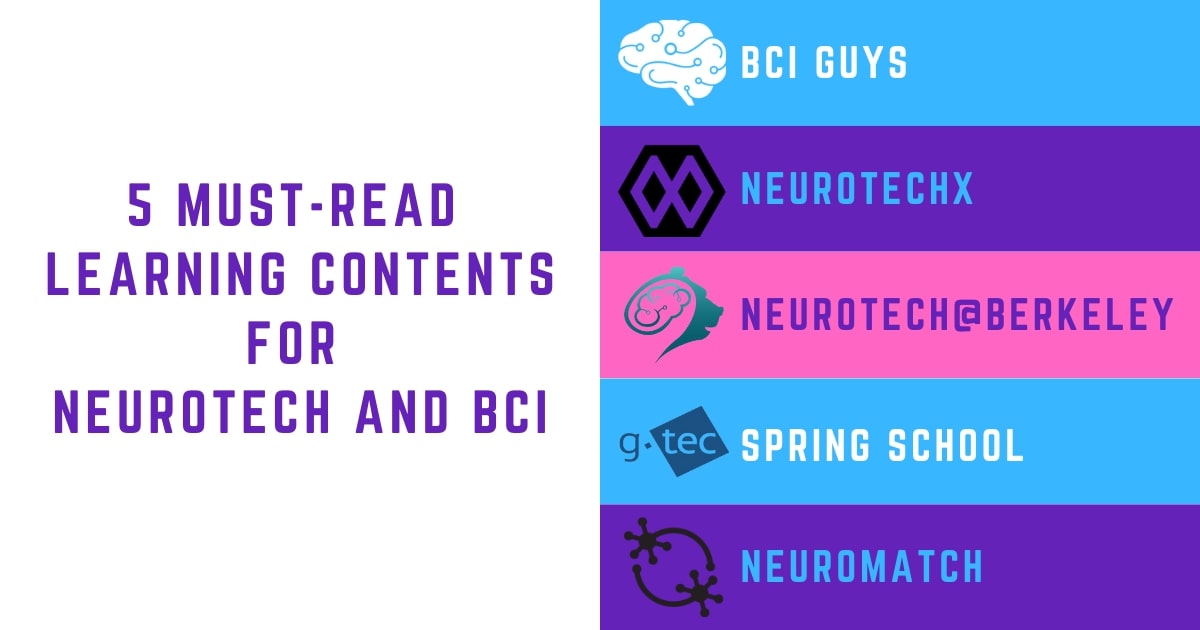 NeurotechJP banner ニューロテックやBCIの必読学習コンテンツ5選