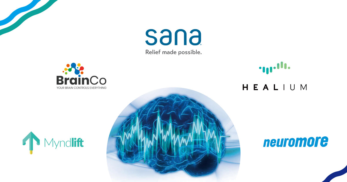 NeurotechJP banner 5 featured startups in Neurofeedback