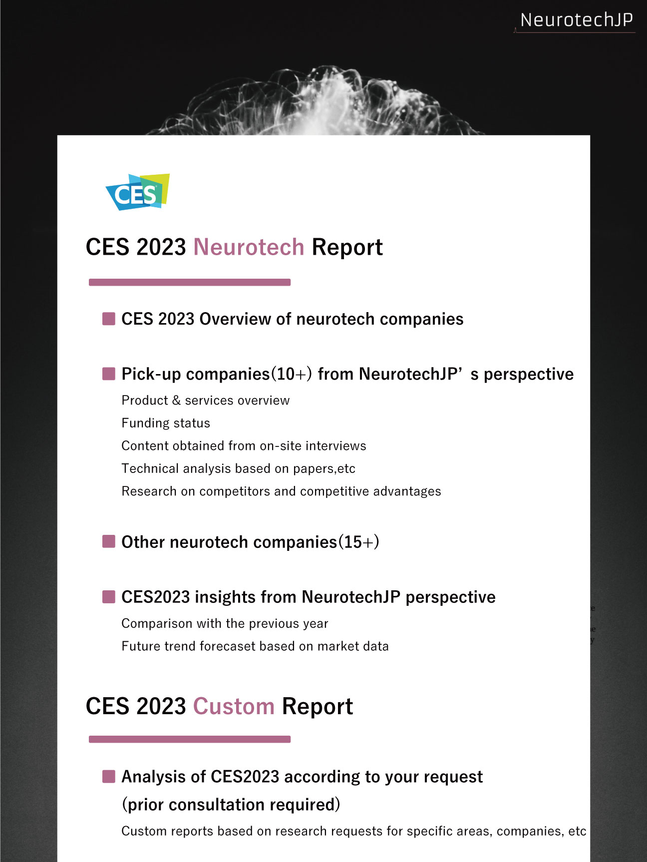 CES2023 neurotech report